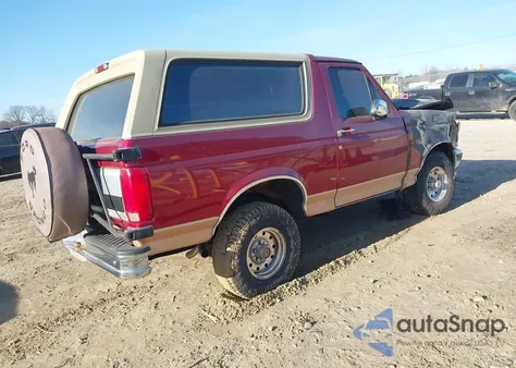 1994 Ford Bronco U100 z USA, uszkodzony, nr VIN 1FMEU15H1RLB47188